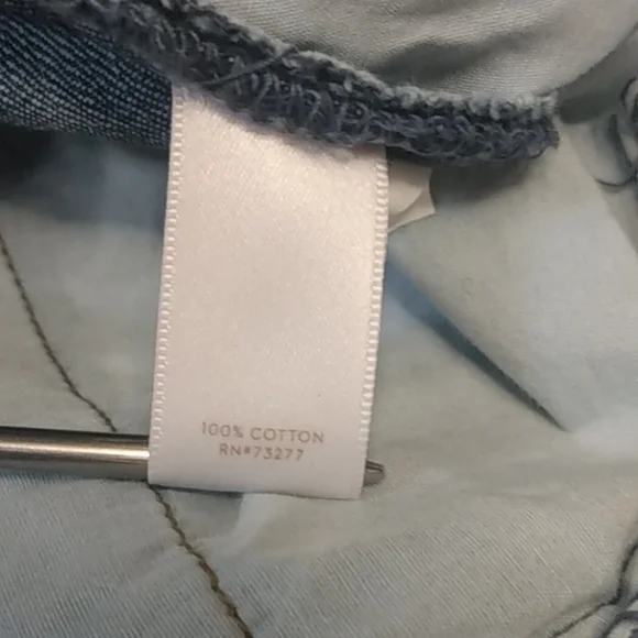 LC Lauren Conrad Jeans Wide Leg Crop Denim Pants Button Front High Rise … - Picture 11 of 11